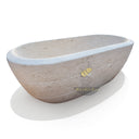 Limestone bathtub -Custom natural stone tub