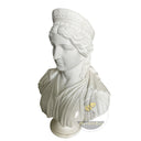 Marble Bust Sculpture in white marble - Image 5