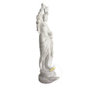 White Marble Statue White Marble Floral Garden Goddess Flora