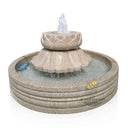 نافورة حديقة من طبقتين