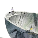Jade Bathtub | Shangri-La Jade 70" Length 23.6" Height