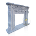 Large Marble Fireplace Surround 61" Tall