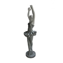 Marble sculpture for sale of Ballerina in Green Marble and White Marble