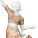Marble Statue for sale in White marble + Red Sunset marbel - Image 5