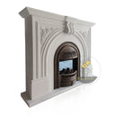 Marble Fire Surround And Hearth 43" Height