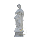 Four Season Goddess Quartet White Marble