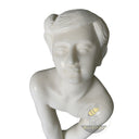 Custom Marble Bust in White marble - Image 6