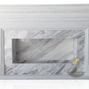 Marble Electric Fireplace 33.4" Tall