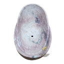 Pink Marble Bathtub | Pink Violet Swirl Oval Soaking 64.96" Long
