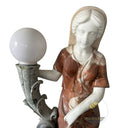 statue fountain in Red marble + White Marble + Black limestone - Image 7