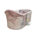 Pink Marble Bathtub 70.87" Long