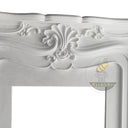 Marble Around Fireplace 50" Tall