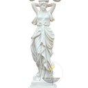 Lampadaire extérieur en marbre