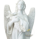 Marble angel statue in White marble - Image 6