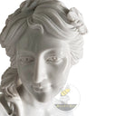 Marble Bust Sculpture in white marble - Image 6