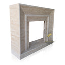 Travertine Fireplace 43" Tall