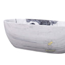 Designer Bathtub | Panda White Marble Tub 70.87" Long