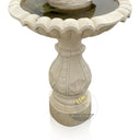 Marble Statue Fountain With Playful Cherubs Pedestal 67" Tall