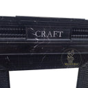 Black Marble Fireplace Mantel 55" Tall