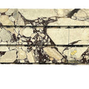 Italian Valgri White Marble Vanity Unit 33.46" Talll