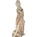 fountain sculpture in Red marble + White Marble - Image 5