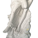 Marble sculpture of Embracing Angel Lovers in White Marble