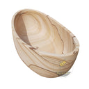 Sandstone Bathtub | Wavy Desert Tone Oval Trough 70.87" Long