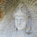 Baignoire en pierre de rivière