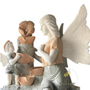 water fountain statues in Red marble + White Marble + Black limestone - Image 6