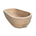 Marble Tub | Egyptian Beige Polished Oval Soaking 68.90" Long