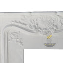 White Fireplace Marble 51" Tall