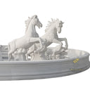 نافورة حديقة من طبقتين