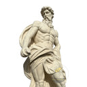 Greek Marble Statues in Egyptian beige marble - Image 6
