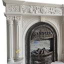 Traditional Marble Fireplace 54" Tall