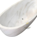 White Onyx Bathtub 70.87" Long