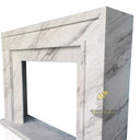 Marble Fireplace Mantel Volakas 44" Height