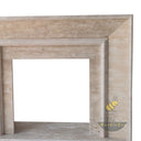 Travertine Fireplace 43" Tall