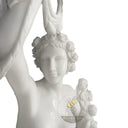 White Marble Statue White Marble Floral Garden Goddess Flora