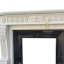 Marble Fireplace Elegant Neoclassical 42" Tall