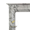 Modern Marble Fireplace 48" Tall