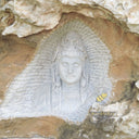 Baignoire en pierre de rivière