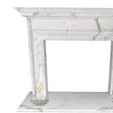 Calacatta Marble Fireplace Surround 51" Tall