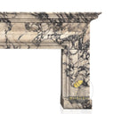 Calacatta Viola Fireplace 48" Height