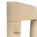 Modern Marble Fireplace Surround 55" Height