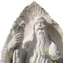 Relief sculpture of Shou Lao Marble Statue (God of Longevity)