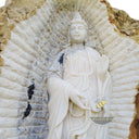 Baignoire en pierre de rivière