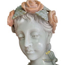 Garden Marble statue for sale in white marble + yellow onyx - Image 7