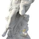 Custom Stone Statues Cupid Embracing Psyche White Marble