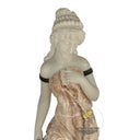 fountain sculpture in Red marble + White Marble - Image 8