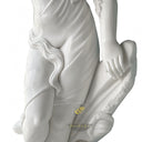 Marble sculpture for sale of Sea Goddess Rising in White Marble